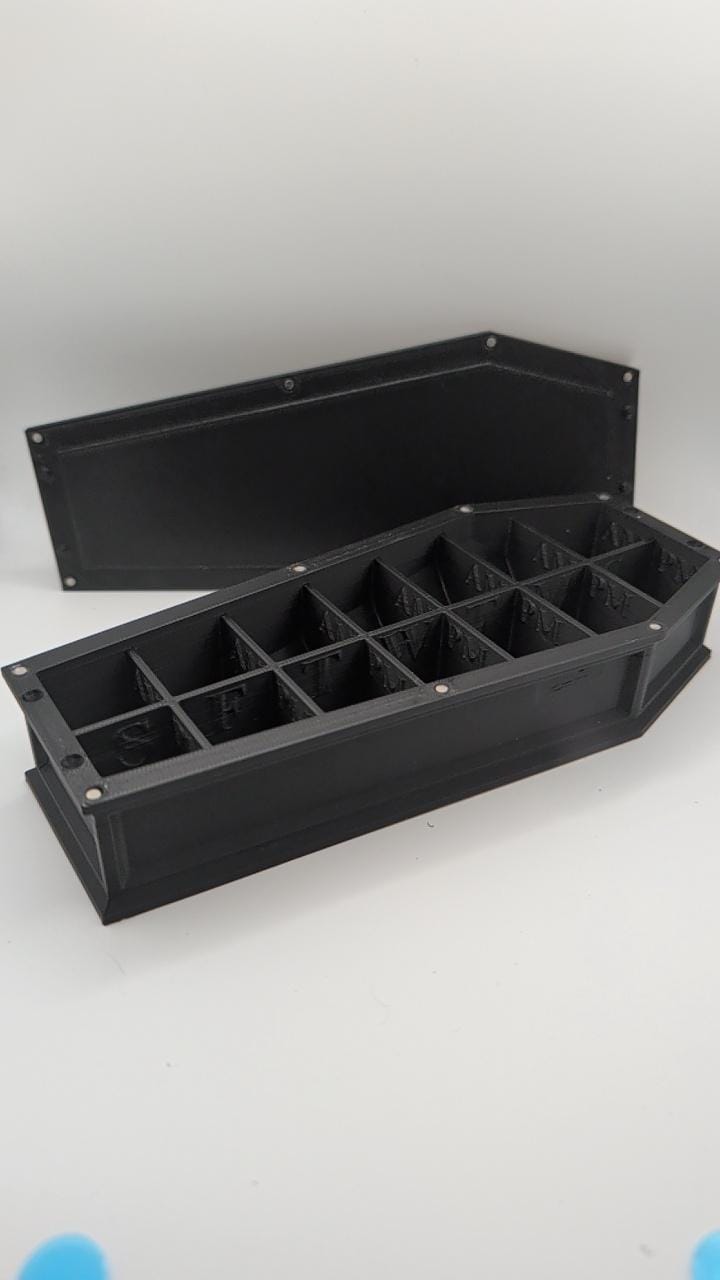 7 Day Coffin Pill Organizer