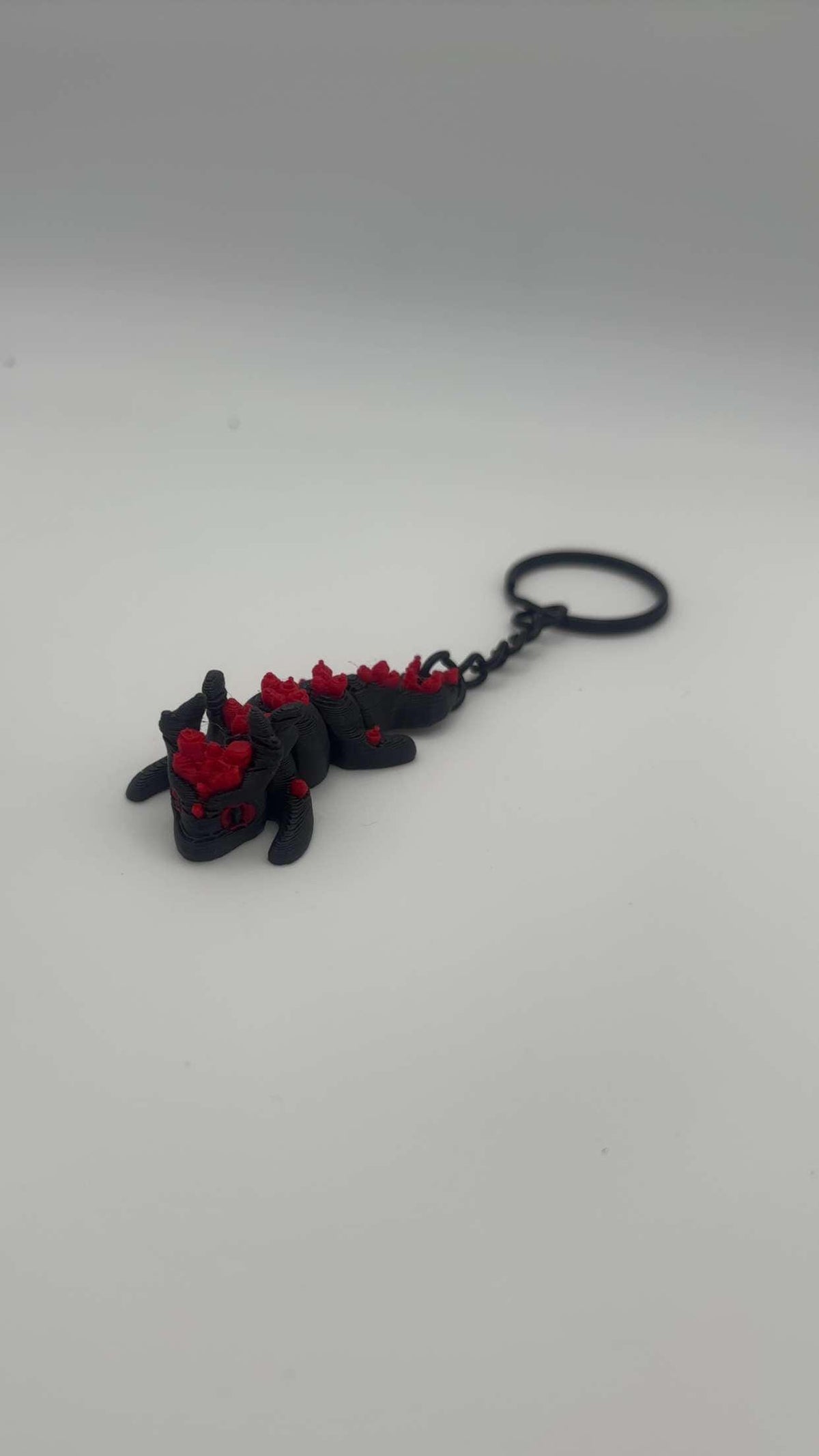 Crystal Dragon Keychain
